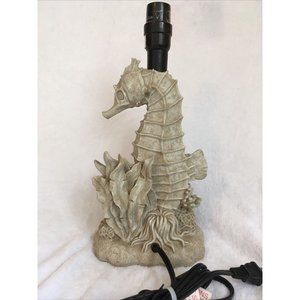 Jaimy Seahorse Coral Beach Home Decor 13" resin